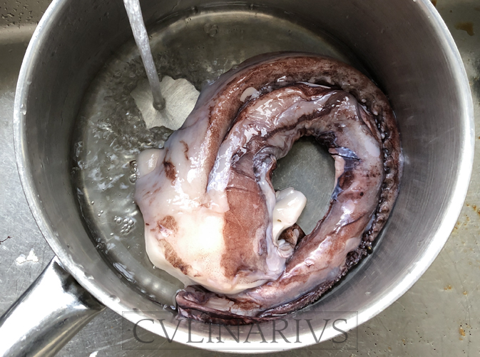 Octopus koken